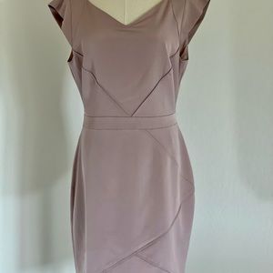 NWT REISS Blush Nude Pink Slip Lined Dress - US Size 10